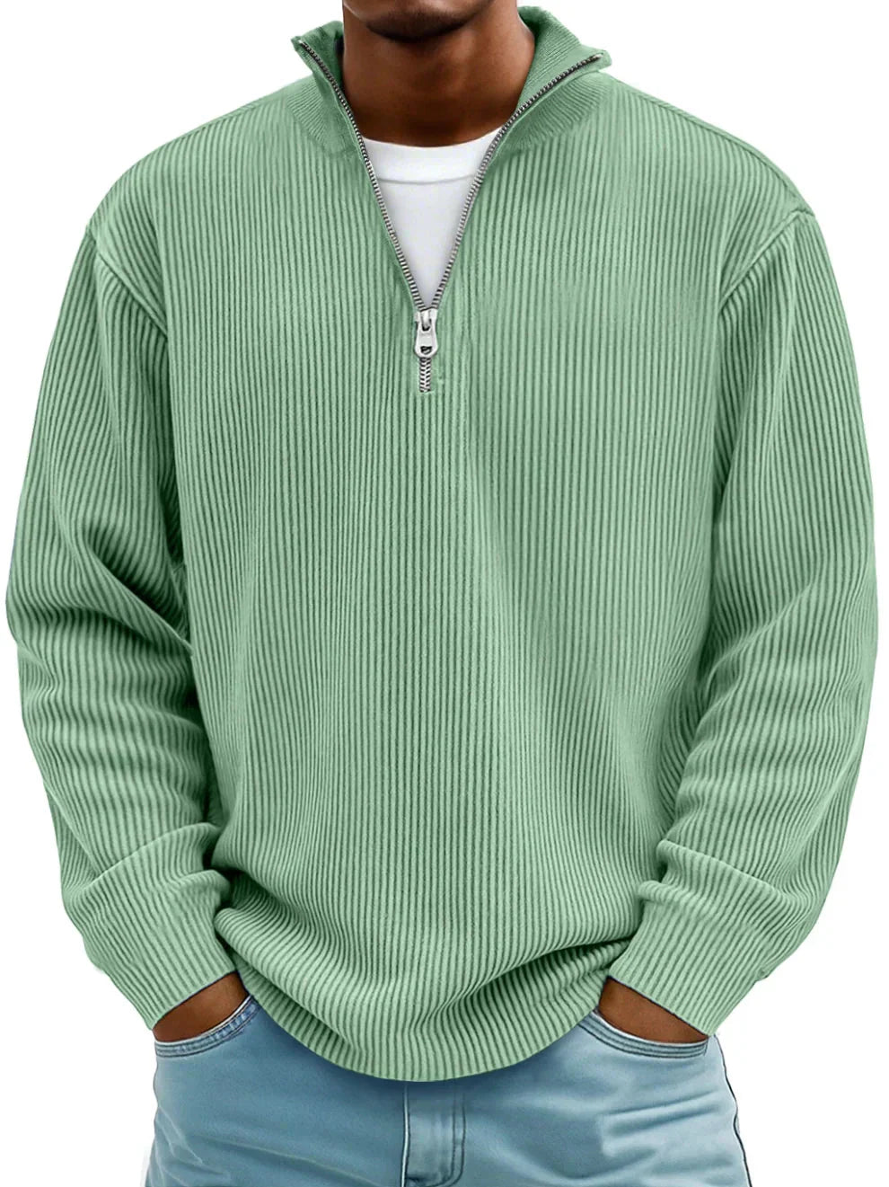 Calixto | Cozy Half-Zip Sweater