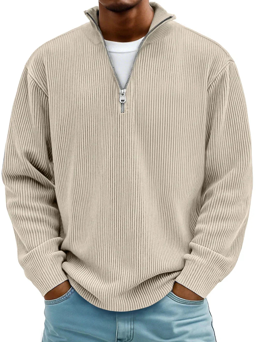 Calixto | Cozy Half-Zip Sweater