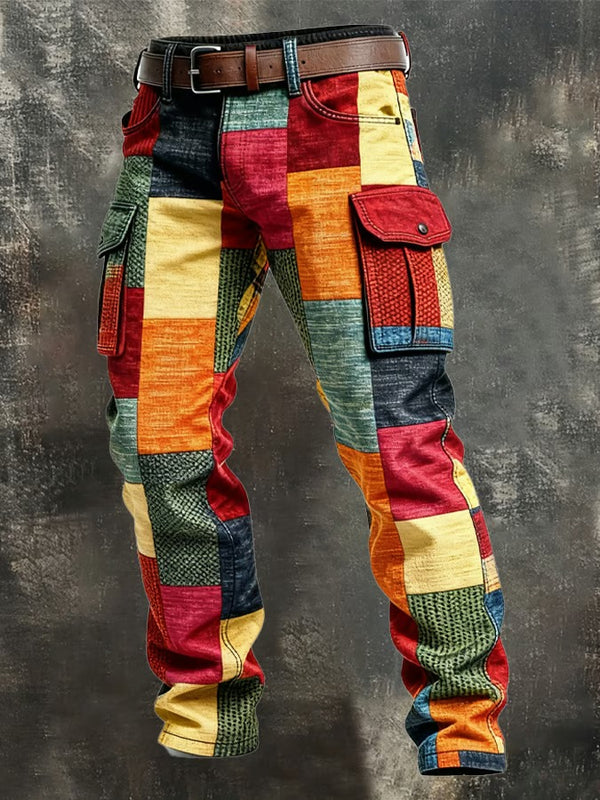 Gracin – Patchwork Cargo Pants