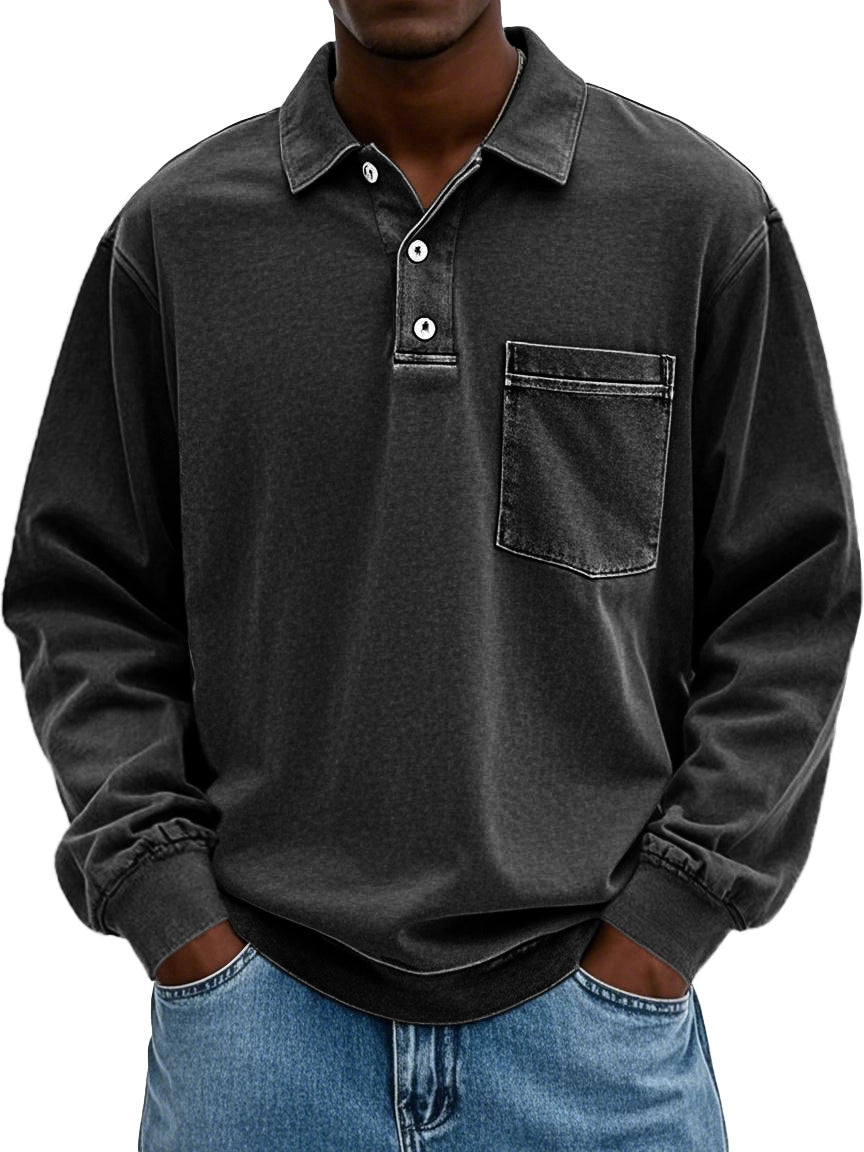 Wilfred™ Long Sleeve Polo