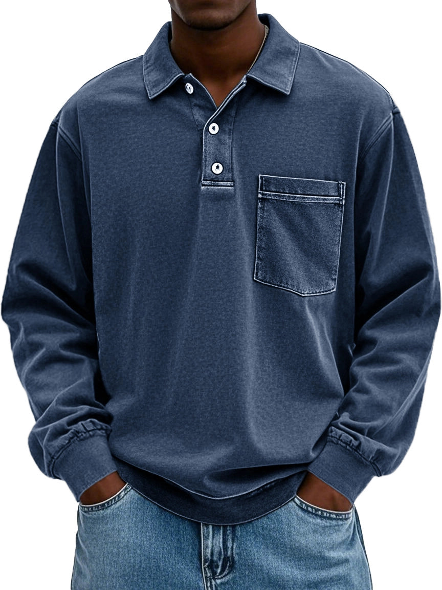 Wilfred™ Long Sleeve Polo