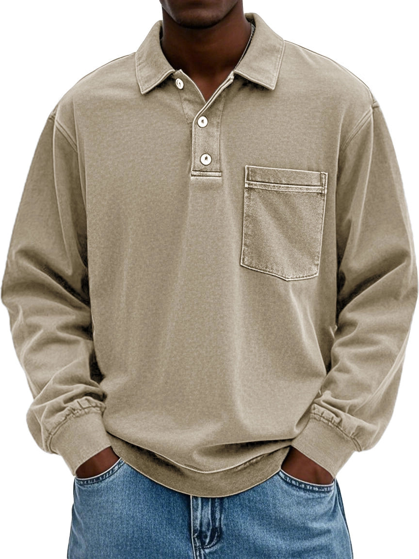 Wilfred™ Long Sleeve Polo