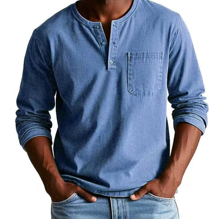 Henry | Pocket Long Sleeve Shirt