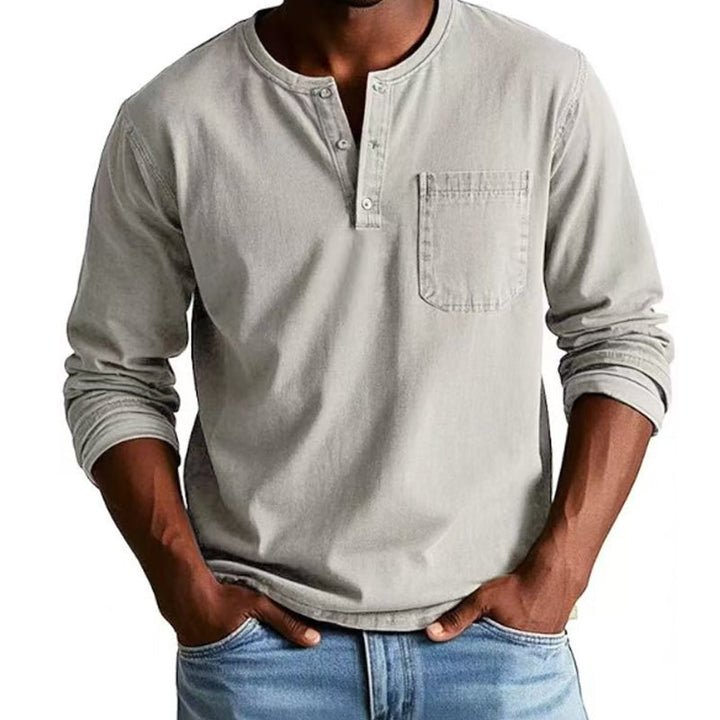 Henry | Pocket Long Sleeve Shirt