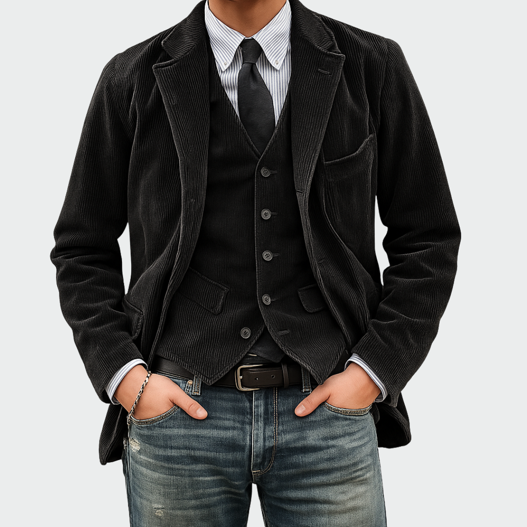 Connor | Signature Modern Blazer & Vest Set