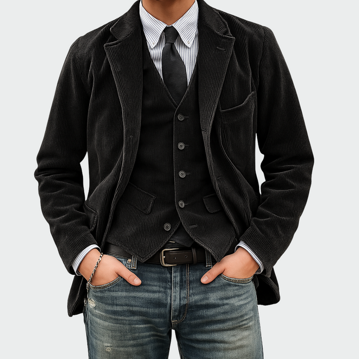 Connor | Signature Modern Blazer & Vest Set