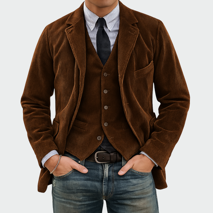Connor | Signature Modern Blazer & Vest Set