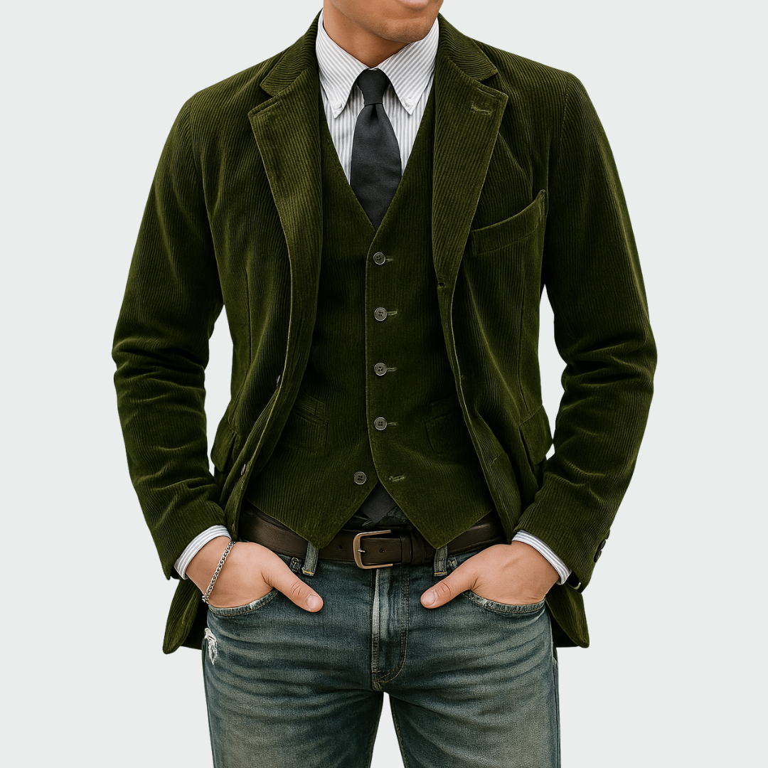 Connor | Signature Modern Blazer & Vest Set